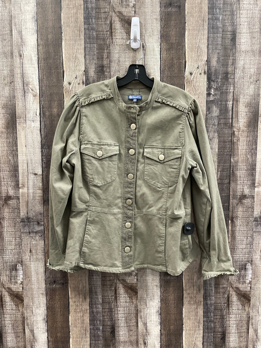 Jacket Denim By Democracy In Green, Size: M