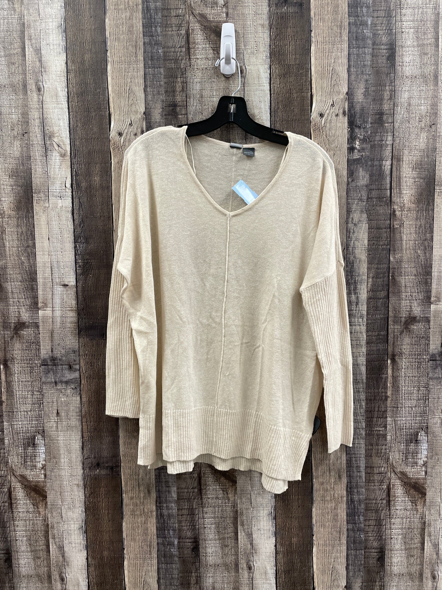 Sweater By Quinn In Beige, Size: S