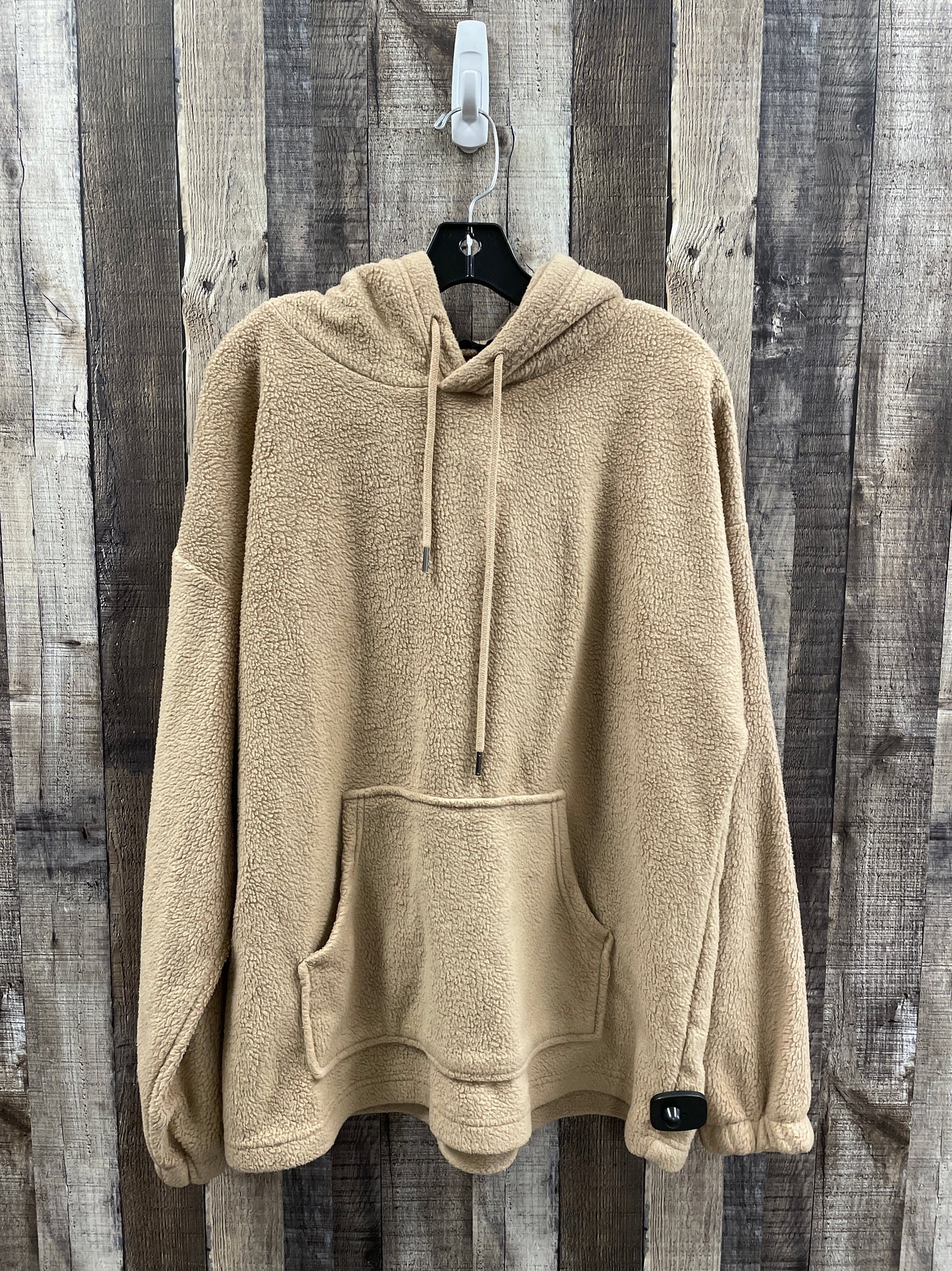 Jacket Fleece By Truth In Tan, Size: L