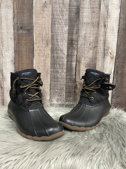 Boots Snow By Sperry In Black, Size: 9.5