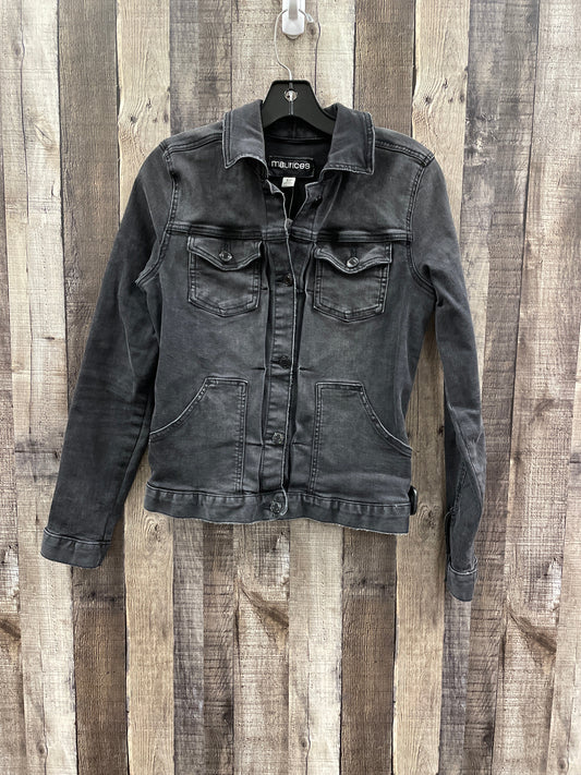 Jacket Denim By Maurices In Black Denim, Size: Xs