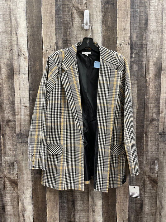 Blazer By Ophelia Roe In Plaid Pattern, Size: Xl