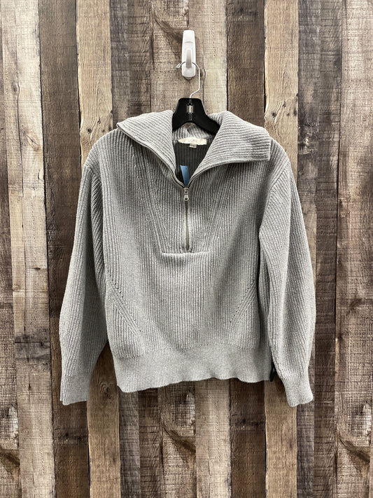 Sweater By Loft In Grey, Size: M