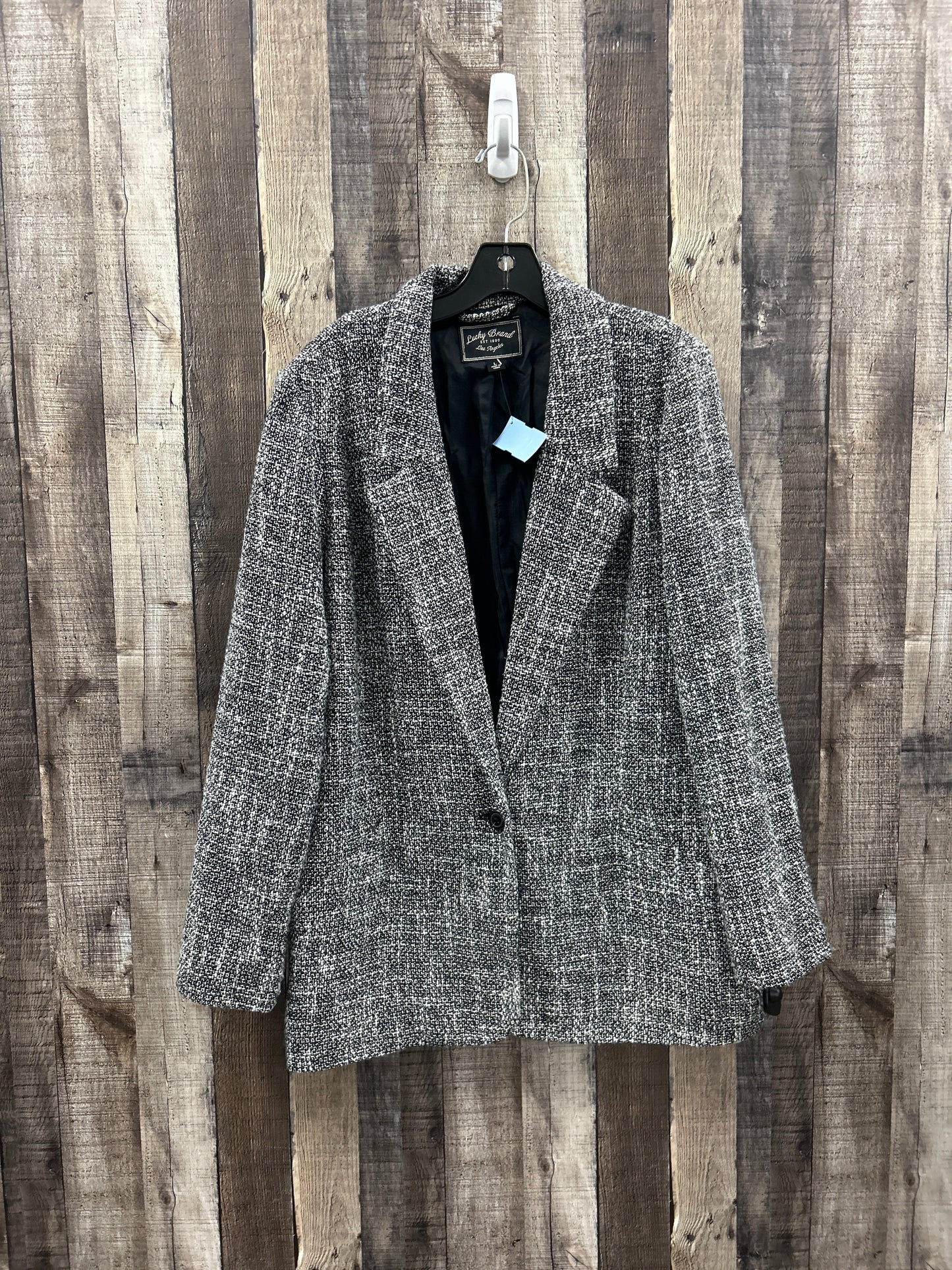 Blazer By Lucky Brand In Black & White, Size: L