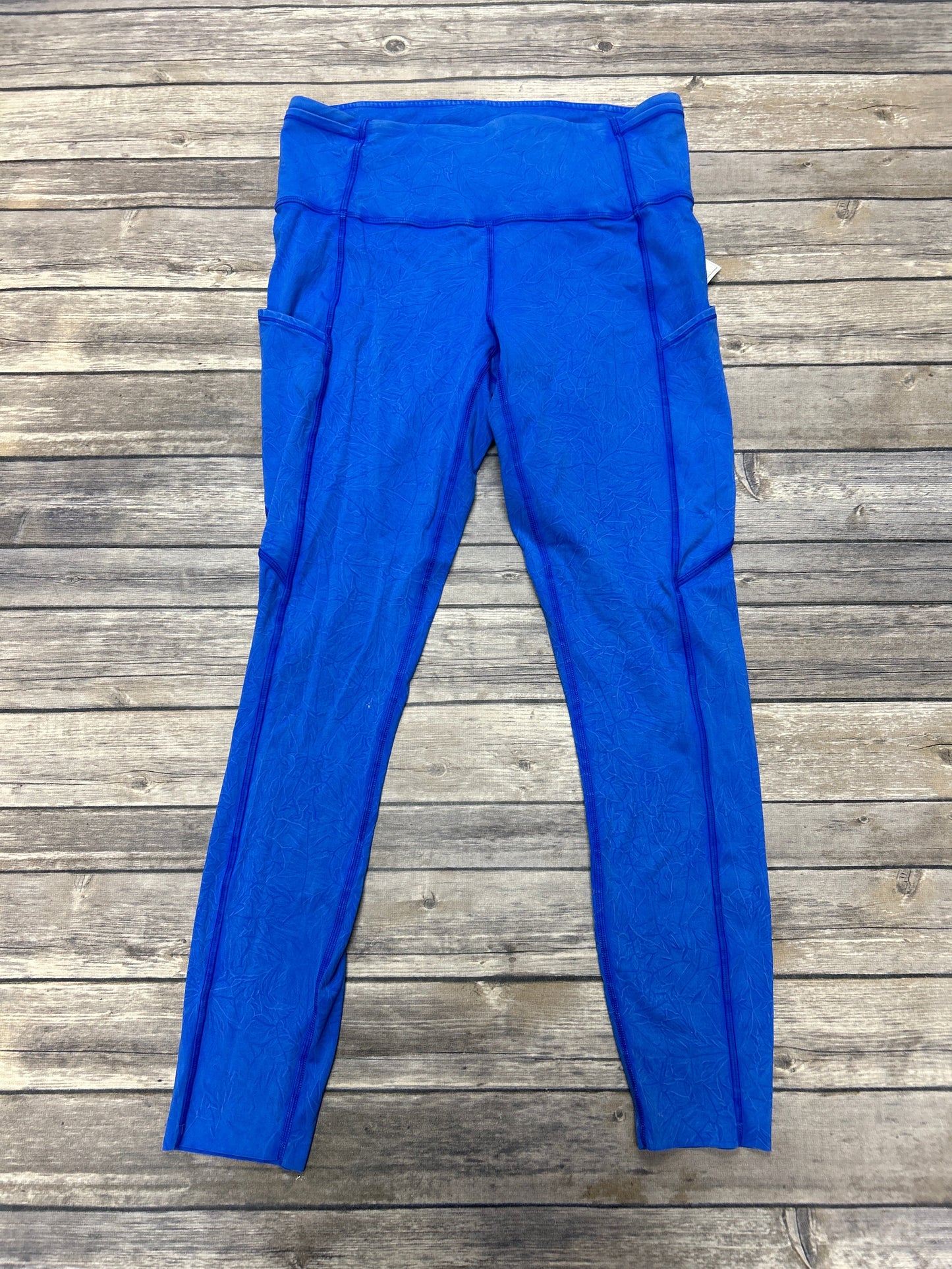 Pants Leggings By Lululemon In Blue, Size: M