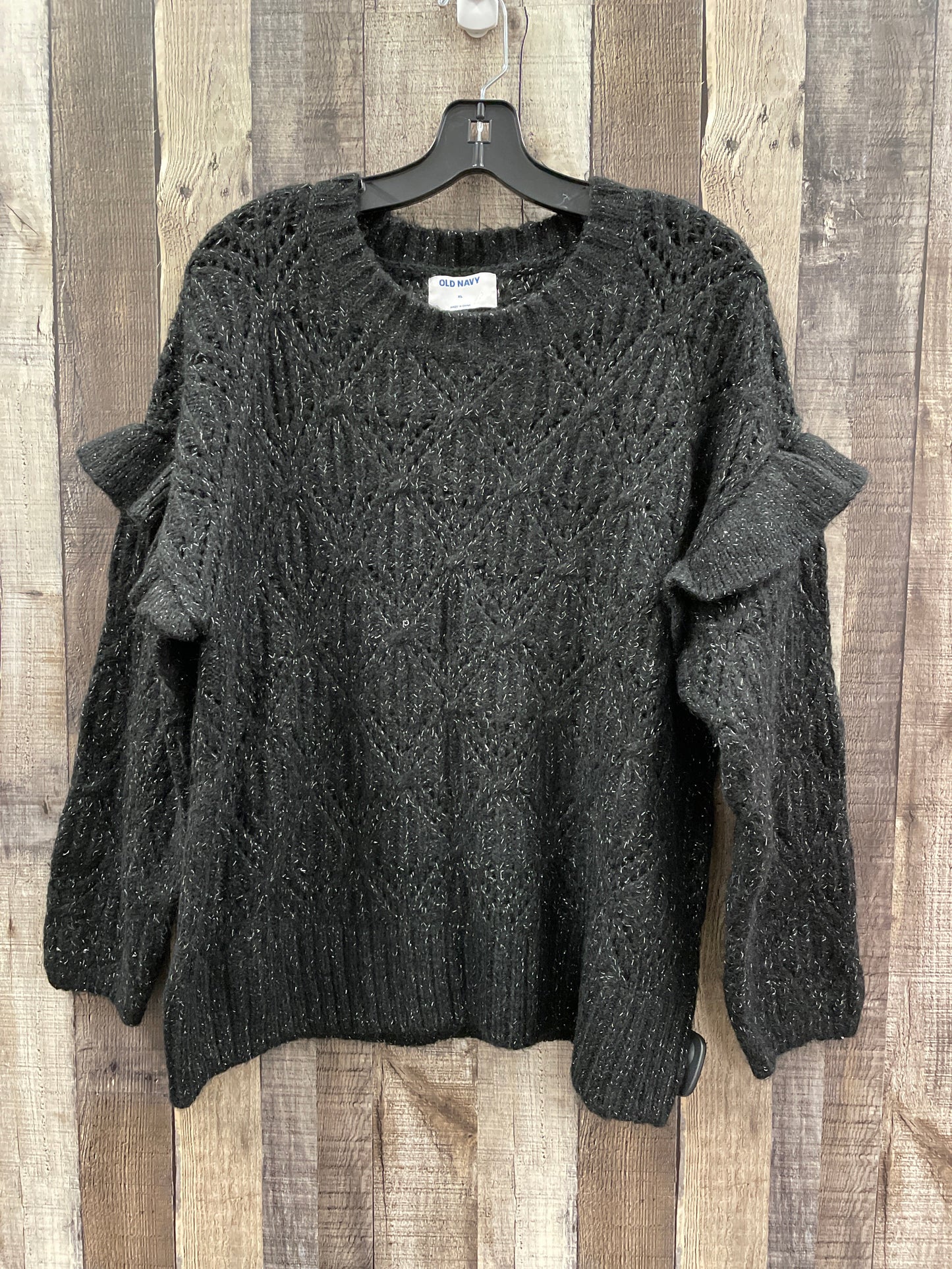 Sweater By Old Navy In Black, Size: Xl