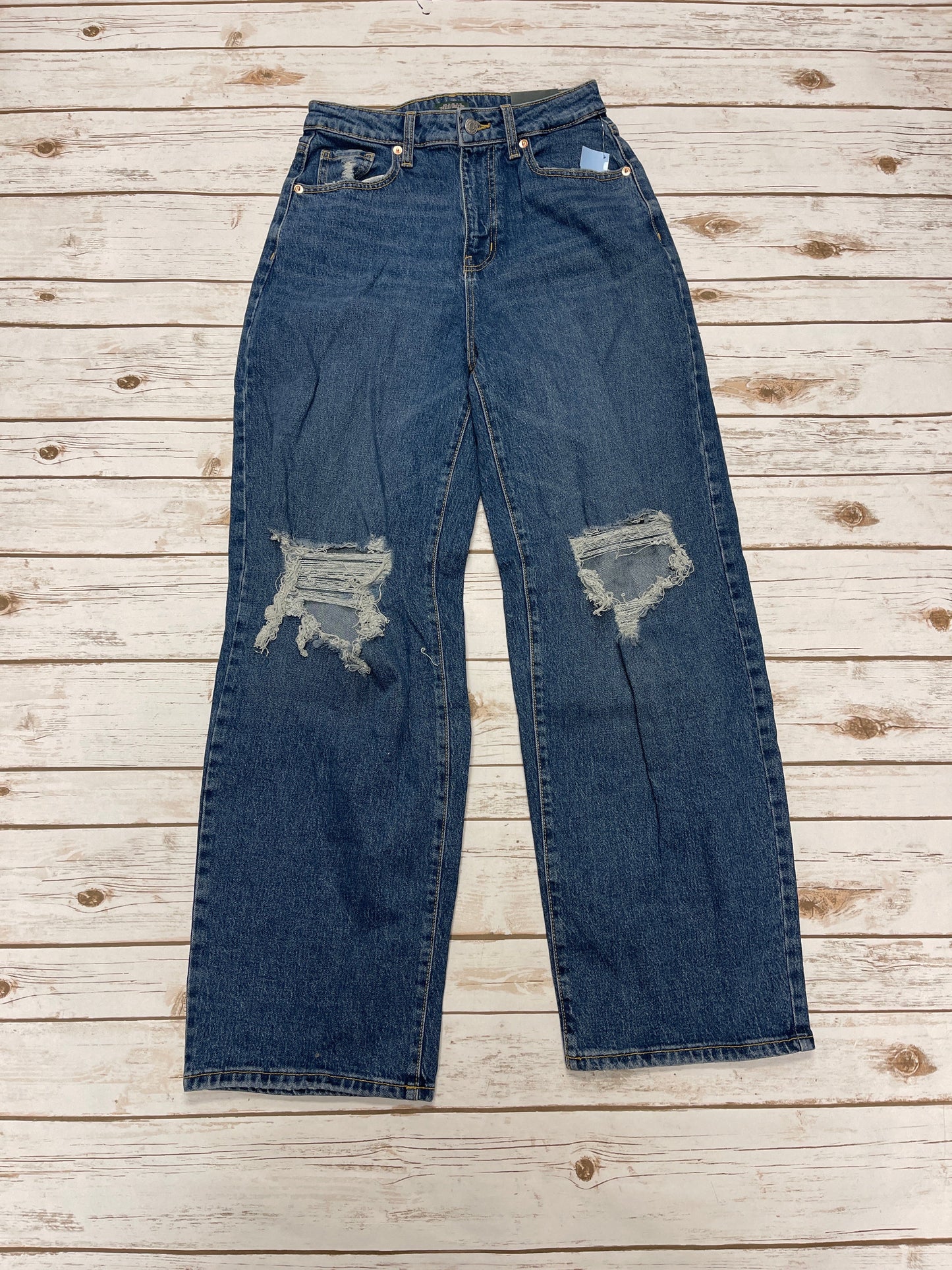 Jeans Boyfriend By Wild Fable In Blue Denim, Size: 4