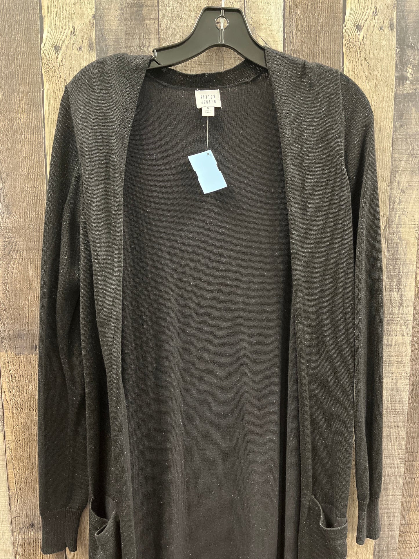 Cardigan By Peyton Jensen In Black, Size: S