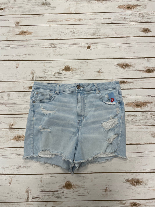 Shorts By American Eagle In Blue Denim, Size: 16