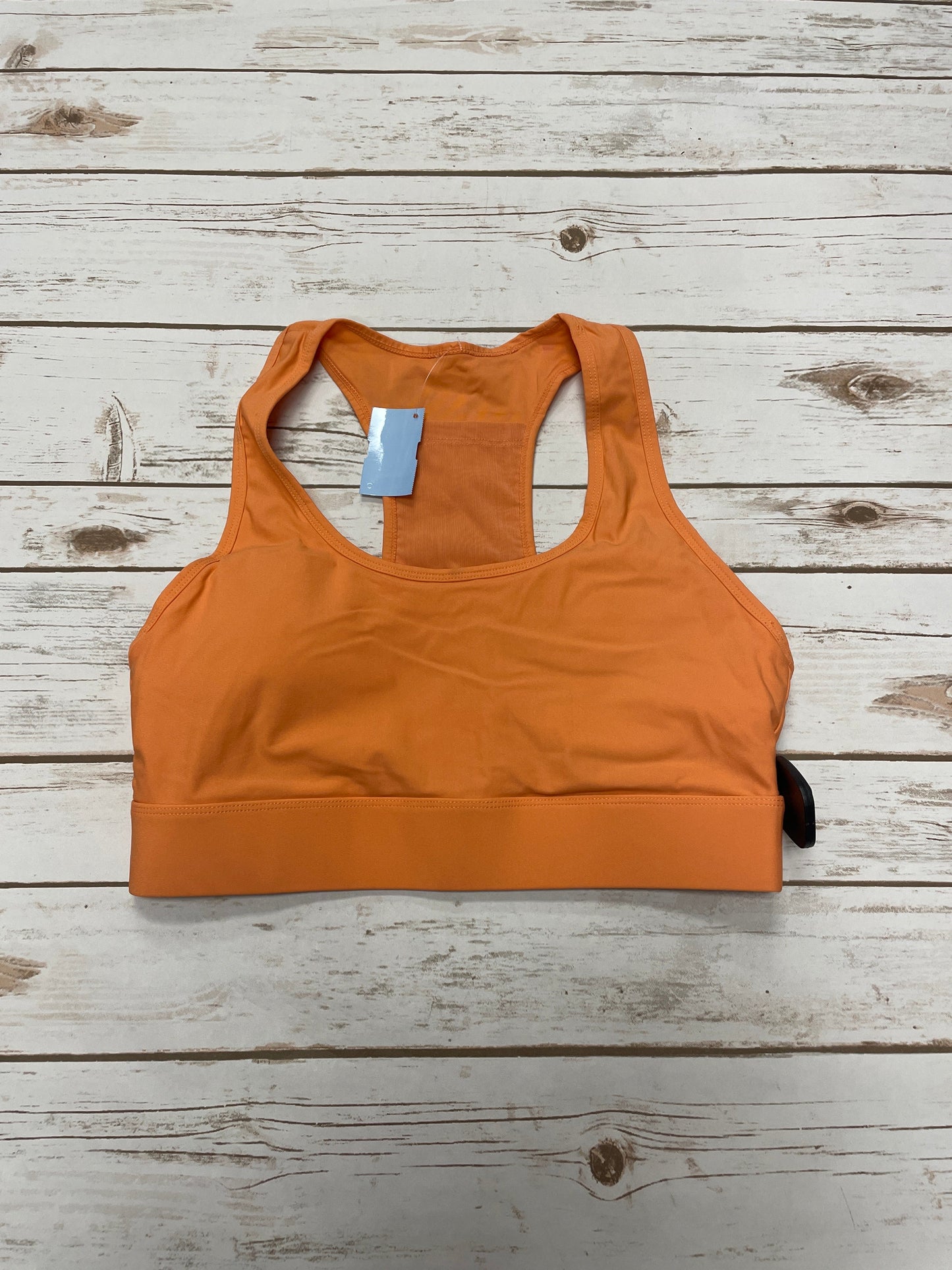 Athletic Bra By Fabletics In Orange, Size: L