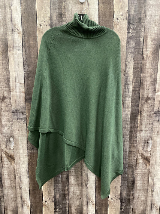 Poncho By Cme In Green, Size: 1x