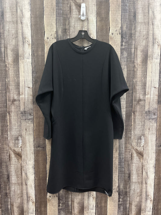 Dress Casual Midi By Zara In Black, Size: Xs