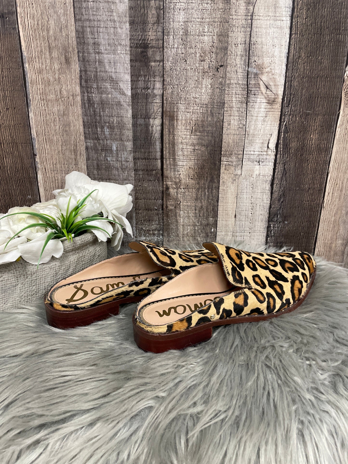 Shoes Flats By Sam Edelman In Animal Print, Size: 8.5