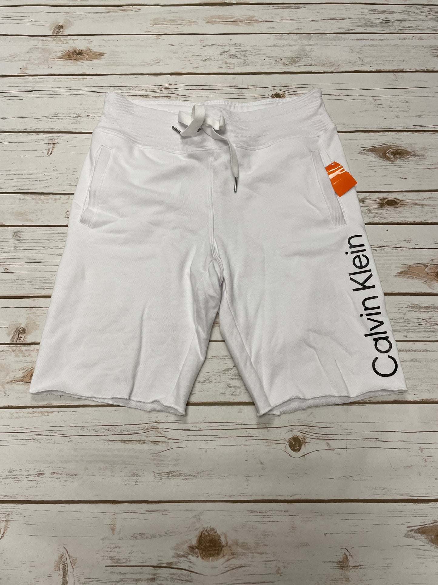 Shorts By Calvin Klein In White, Size: S