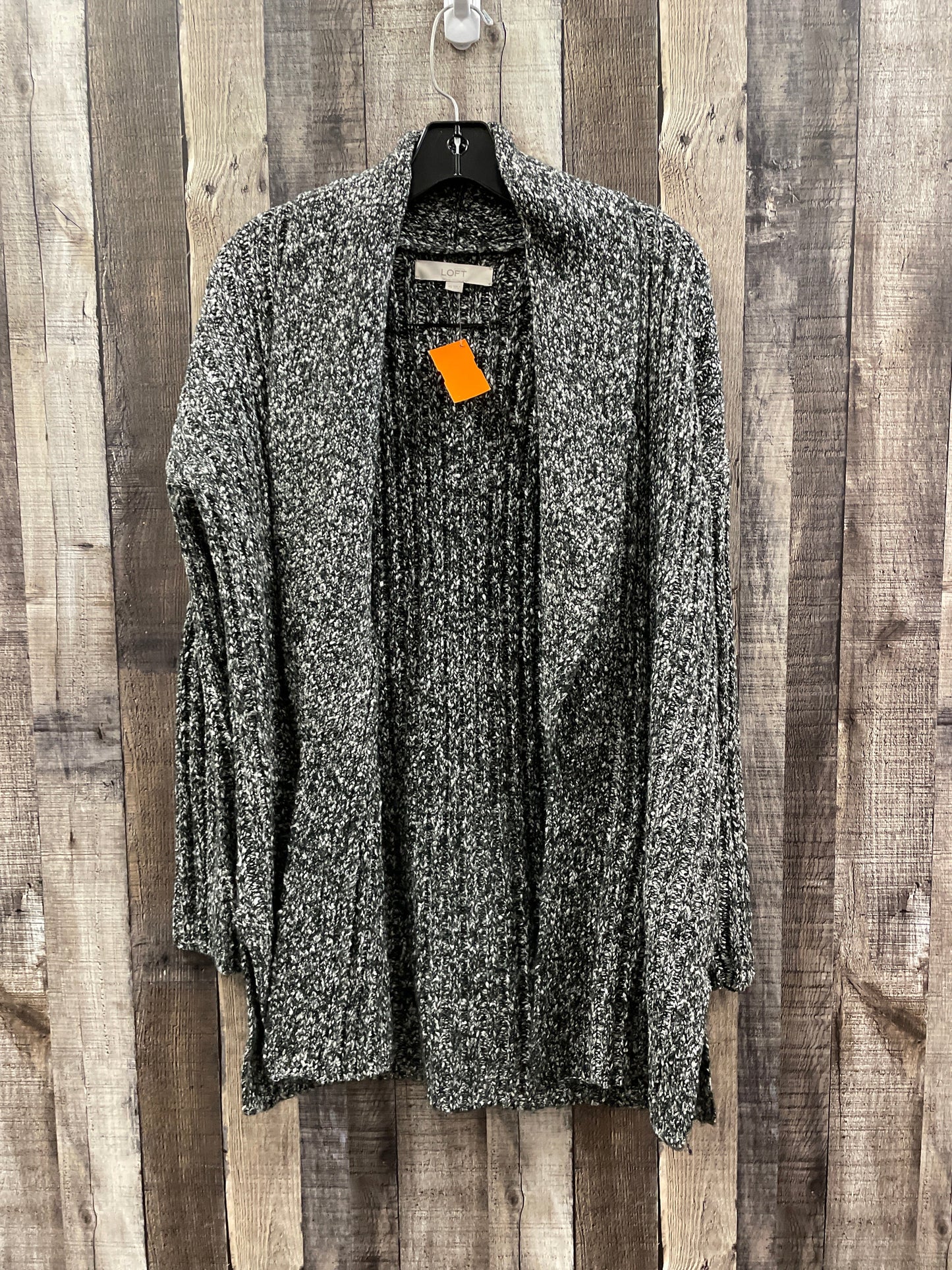 Sweater Cardigan By Loft In Black, Size: Xs