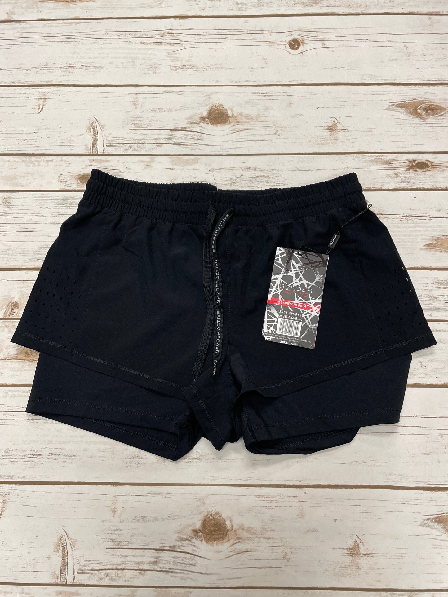 Athletic Shorts By Spyder In Black, Size: M