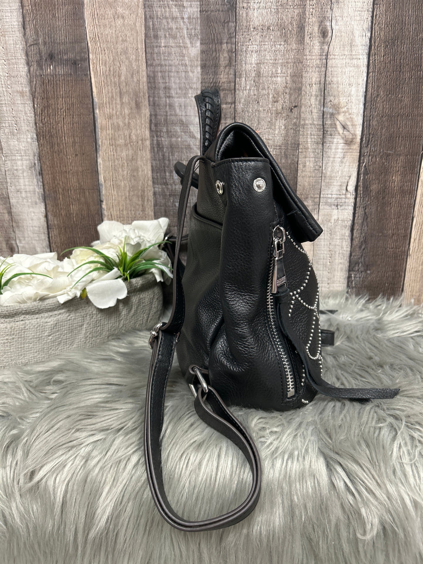 Backpack Leather By Aimee Kestenberg, Size: Medium