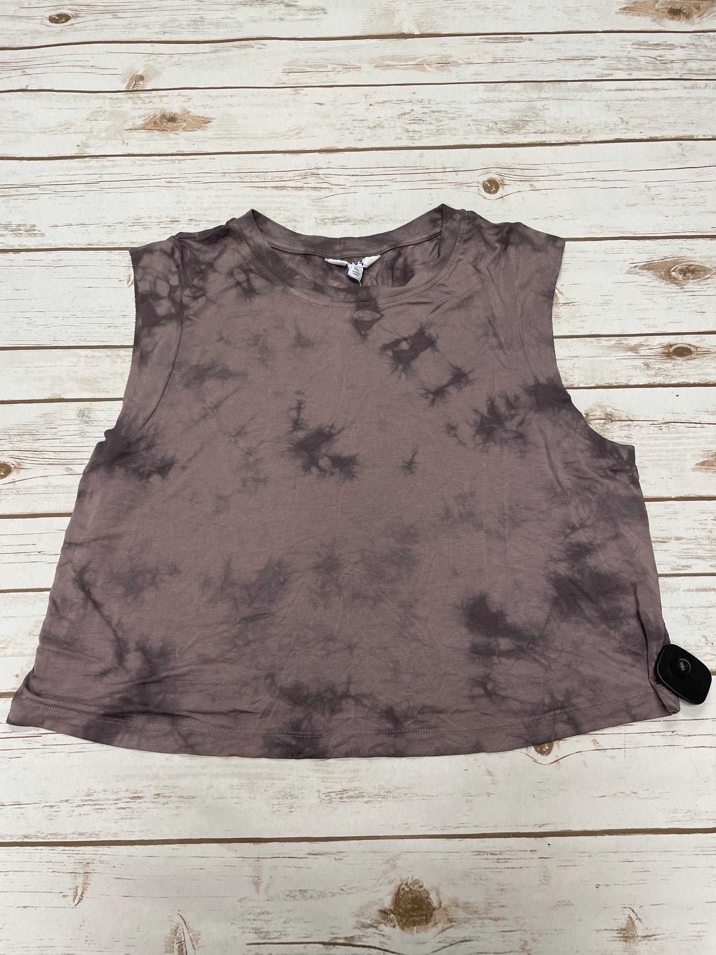 Athletic Top Short Sleeve By Joy Lab In Tie Dye Print, Size: Xl