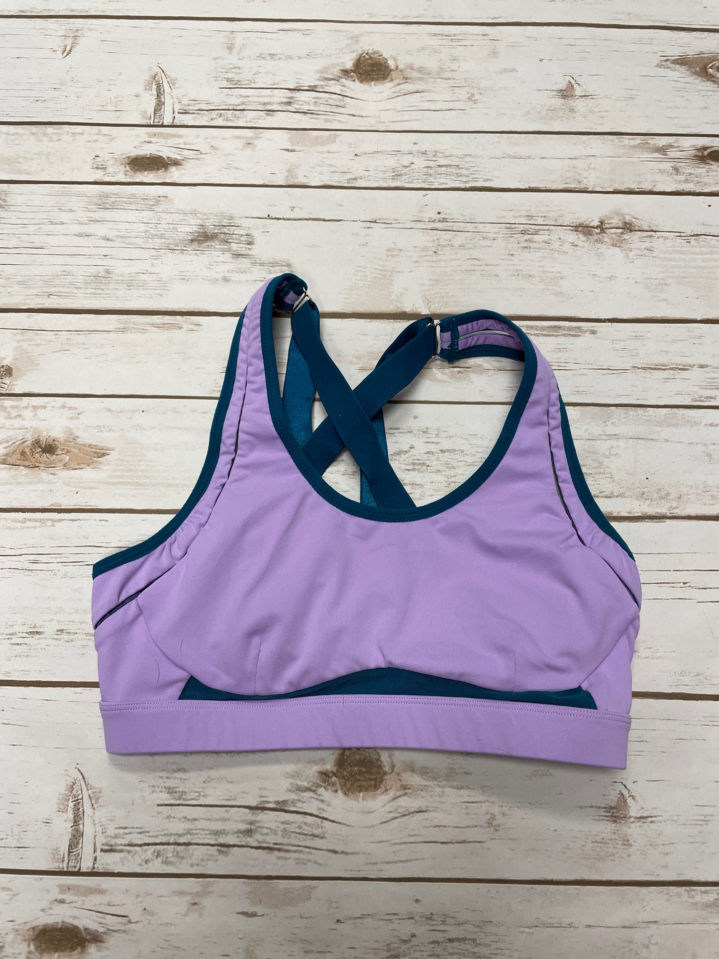 Athletic Bra By Fabletics In Purple, Size: S