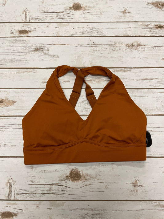 Athletic Bra By Fabletics In Orange, Size: S