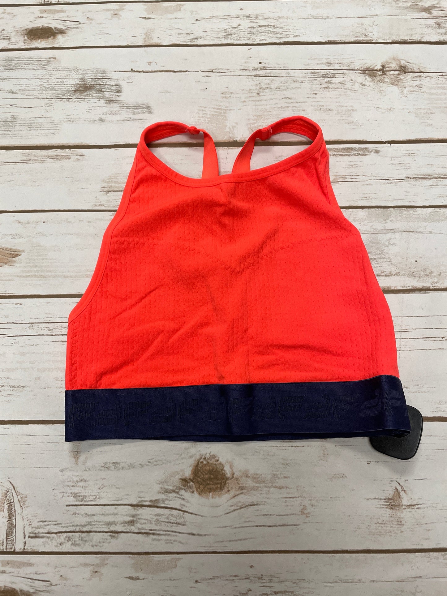 Athletic Bra By Fabletics In Orange, Size: S