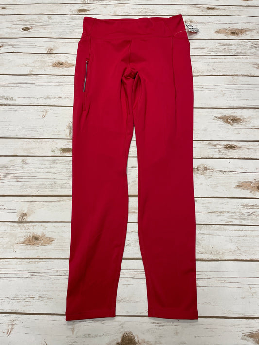 Athletic Leggings By All In Motion In Red, Size: M