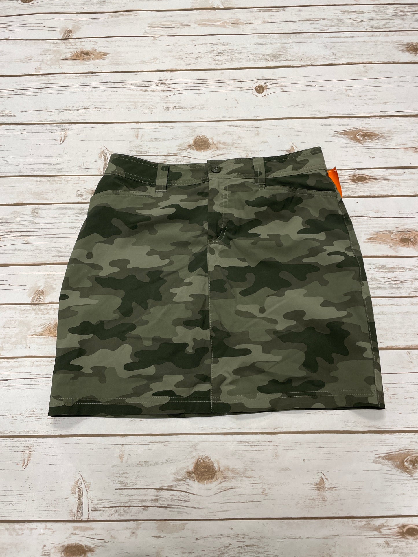 Athletic Skort By Eddie Bauer In Camouflage Print, Size: 4