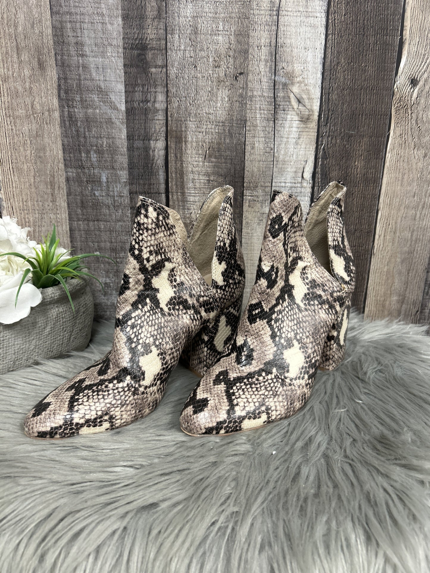 Boots Ankle Heels By Steve Madden  Size: 7