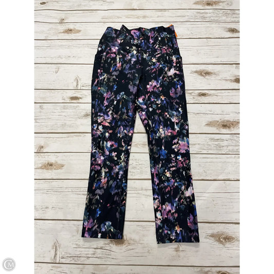 Athletic Leggings By Rbx In Floral Print, Size: S