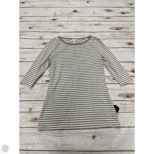 Top Long Sleeve By Matilda Jane In Striped Pattern, Size: S