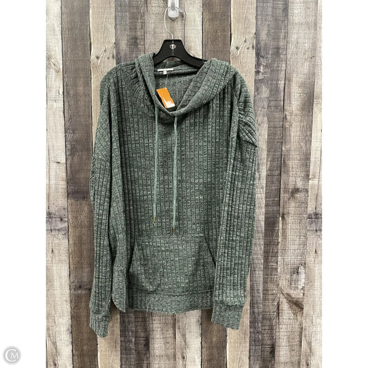 Top Long Sleeve By Jodifl In Green, Size: M