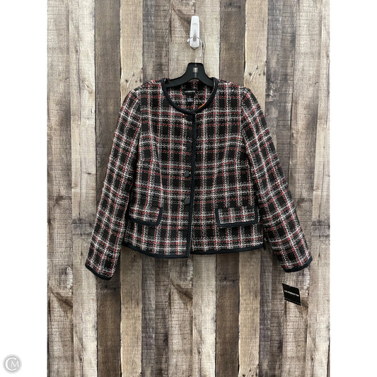 Blazer By Liz Claiborne In Plaid Pattern, Size: 6