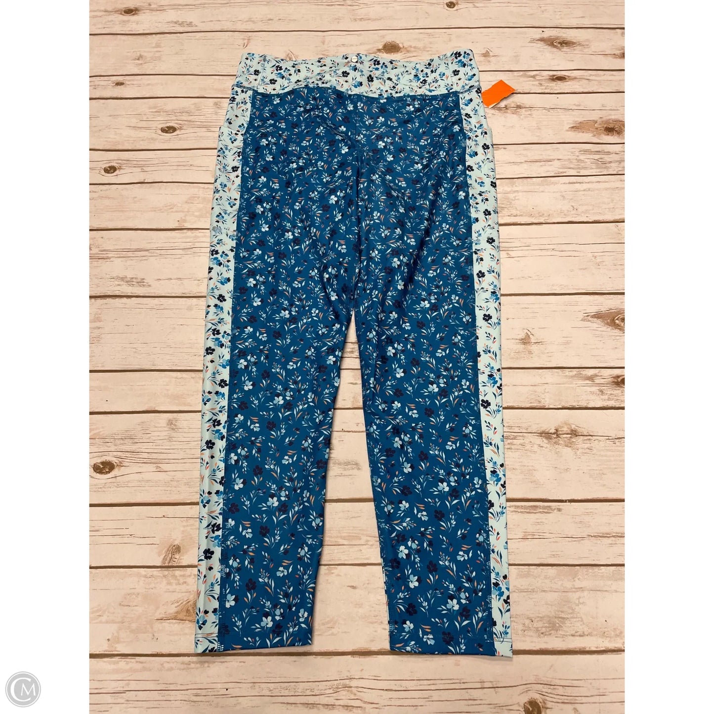 Athletic Leggings By Adore In Floral Print, Size: Xl