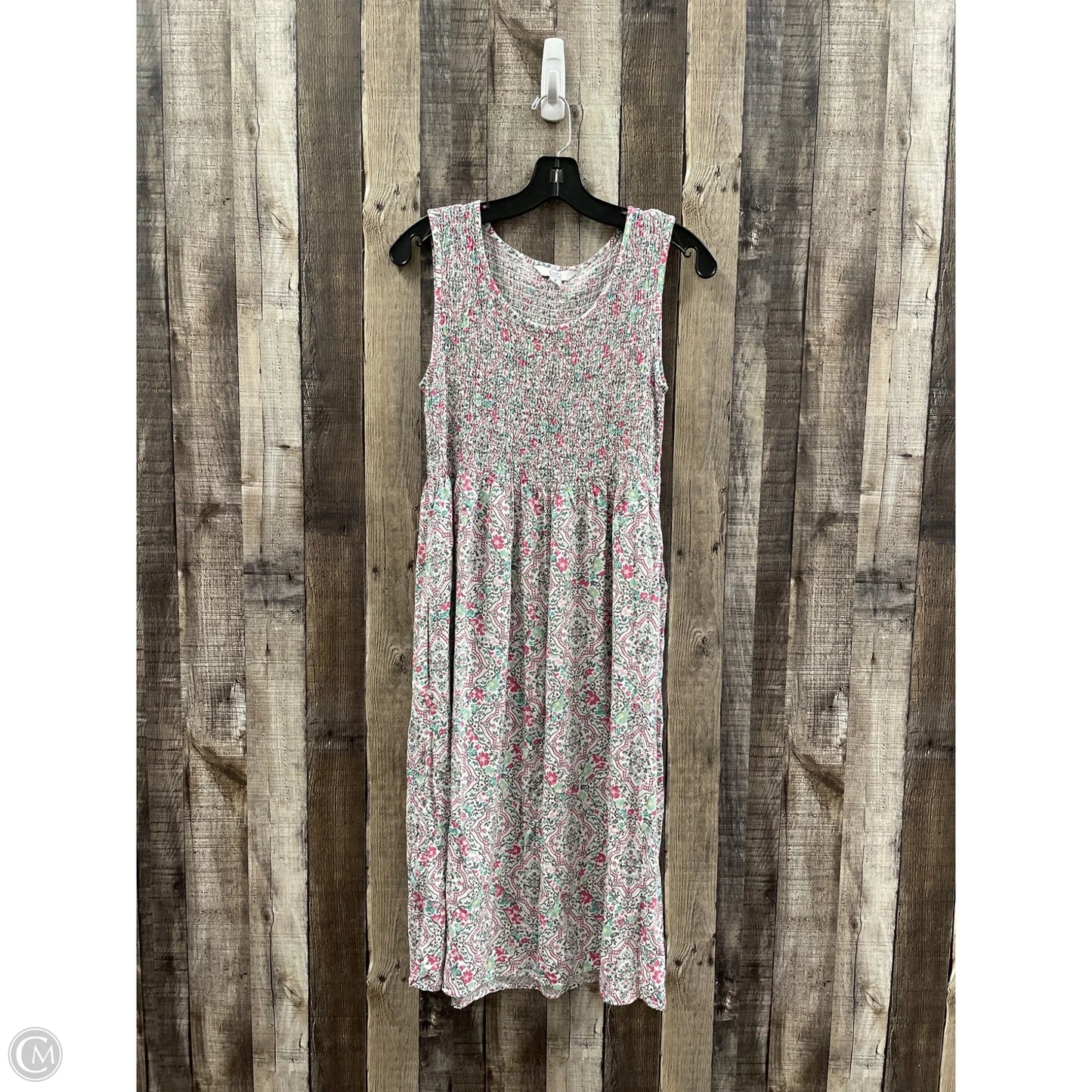 Dress Casual Maxi By Croft And Barrow In Floral Print, Size: M