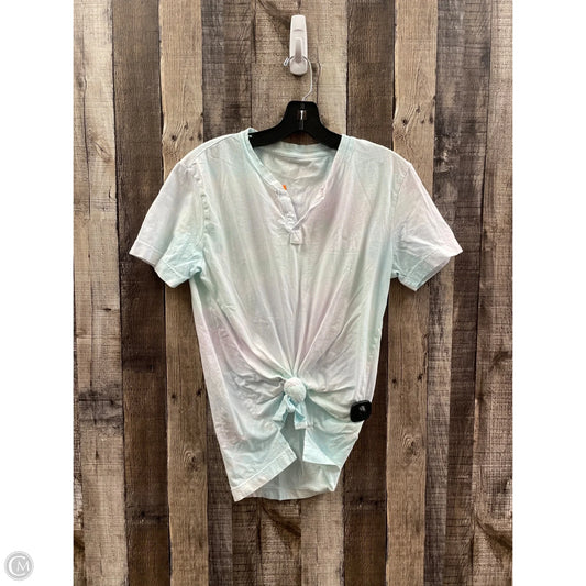 Top Short Sleeve By Pink In Tie Dye Print, Size: Xs