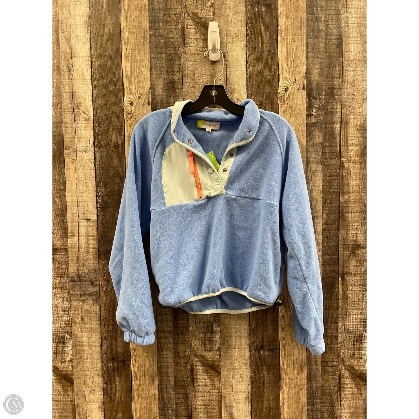 Jacket Fleece By Hippie Rose In Blue, Size: Xs