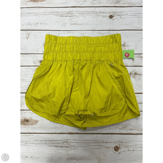 Athletic Shorts By Free People In Yellow, Size: S