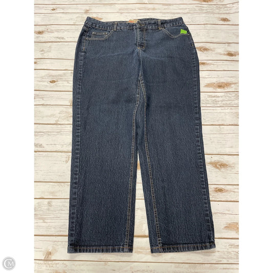 Jeans Straight By Just My Size In Blue Denim, Size: 20