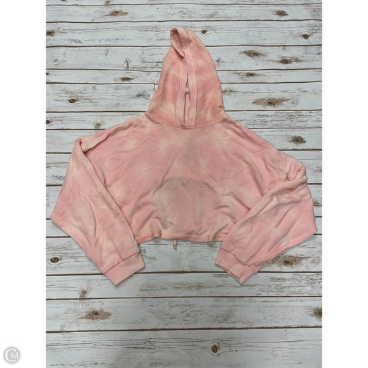 Sweatshirt Hoodie By American Eagle In Peach, Size: Xxl