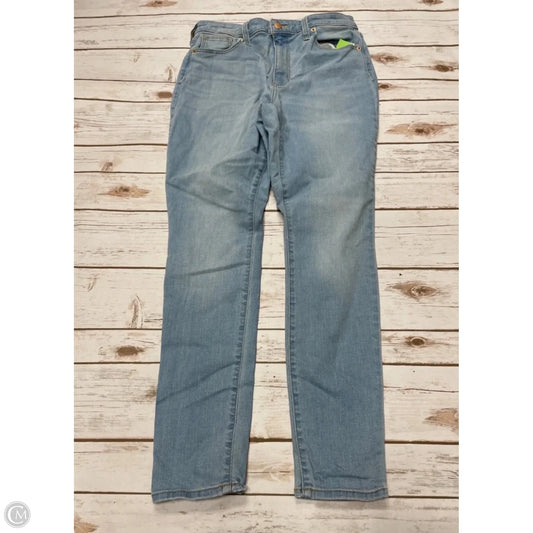 Jeans Skinny By Universal Thread In Blue Denim, Size: 10