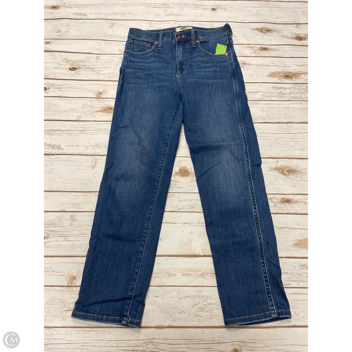Jeans Skinny By Madewell In Blue Denim, Size: 2