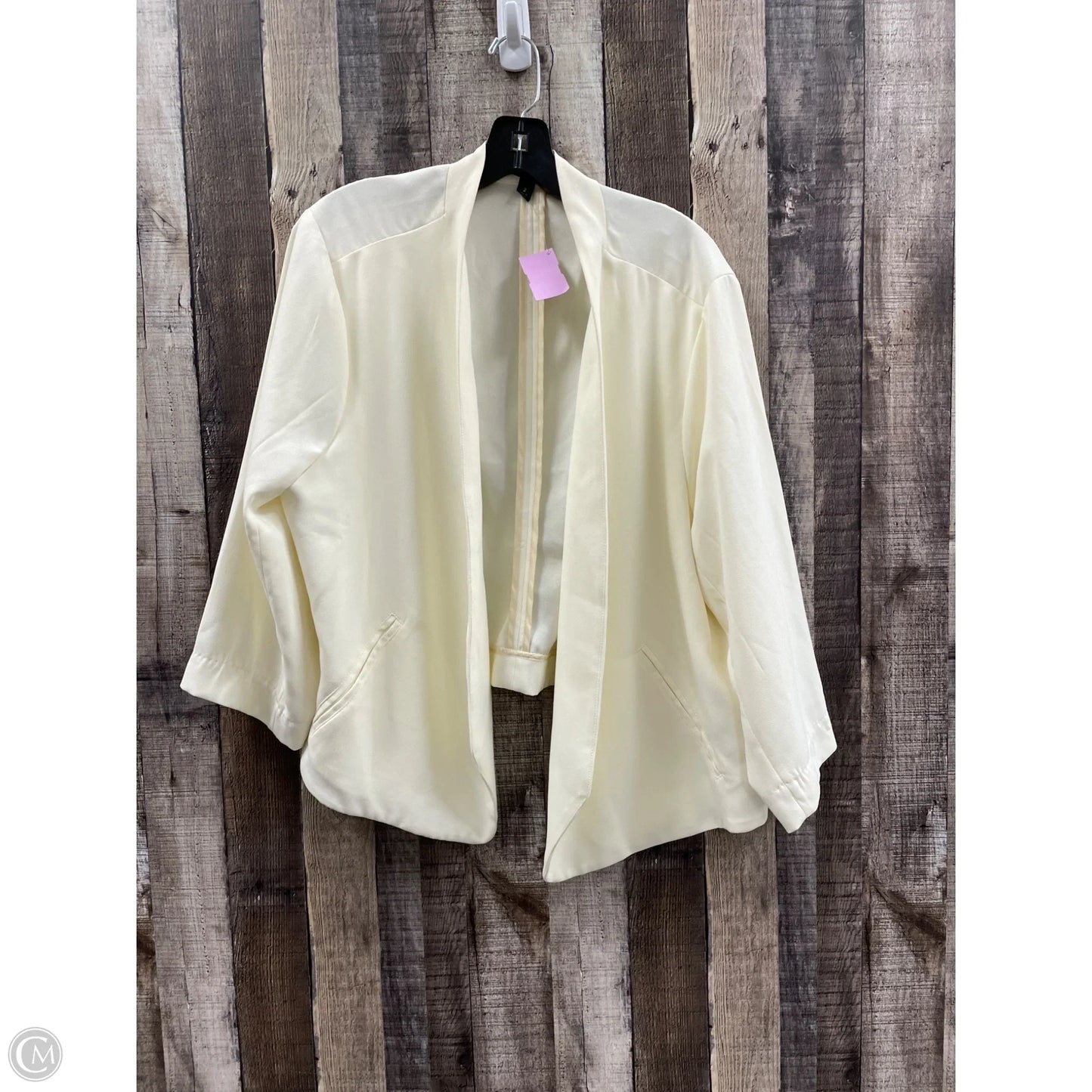 Blazer By Torrid In Cream, Size: 2