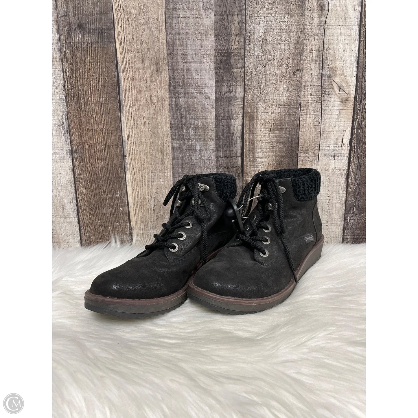 Boots Ankle Heels By Blowfish In Black, Size: 8.5