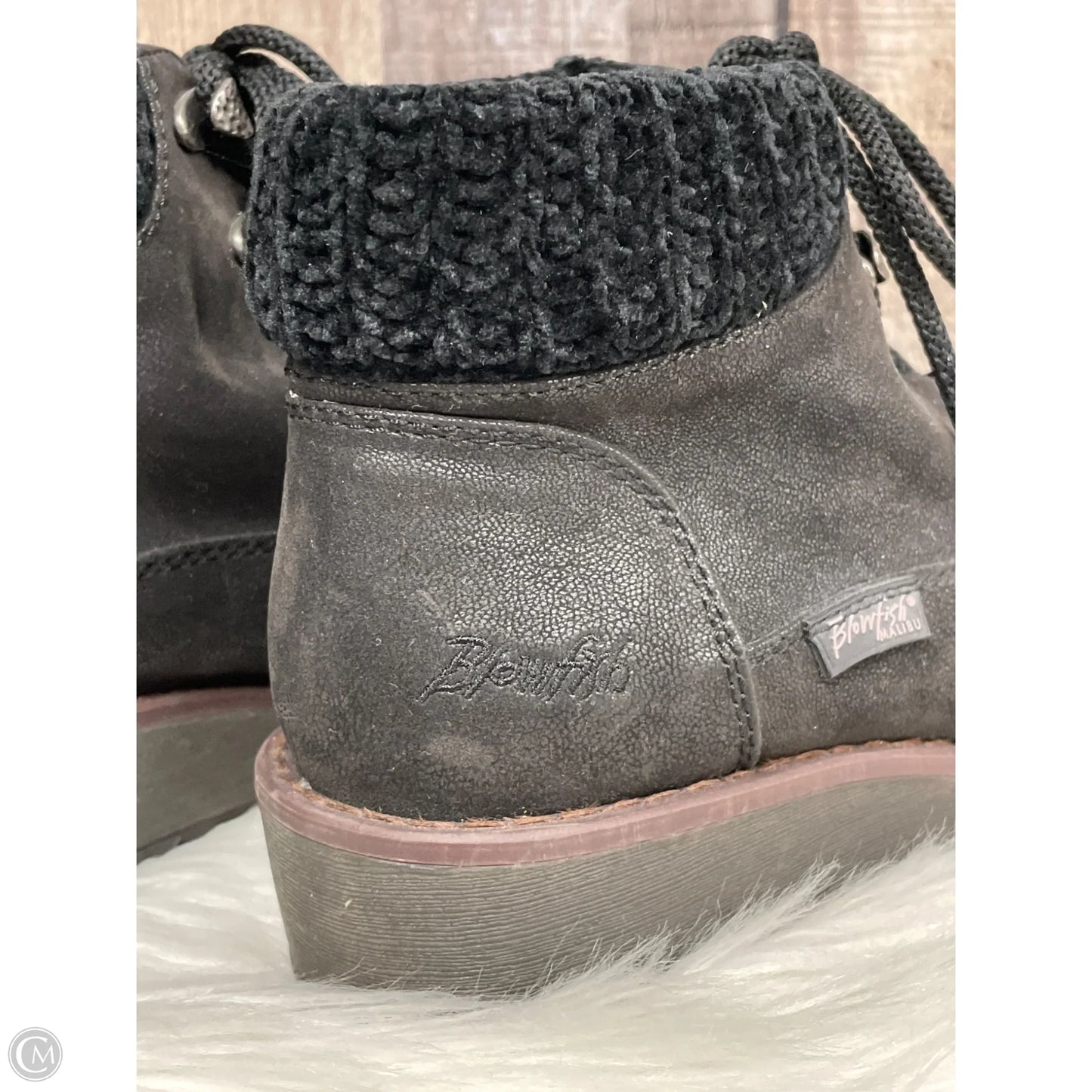 Boots Ankle Heels By Blowfish In Black, Size: 8.5