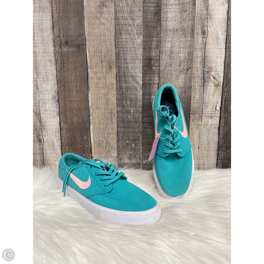 Shoes Sneakers By Nike In Teal, Size: 7.5