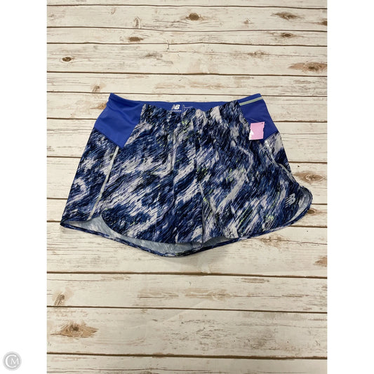 Athletic Shorts By New Balance In Multi-colored, Size: L