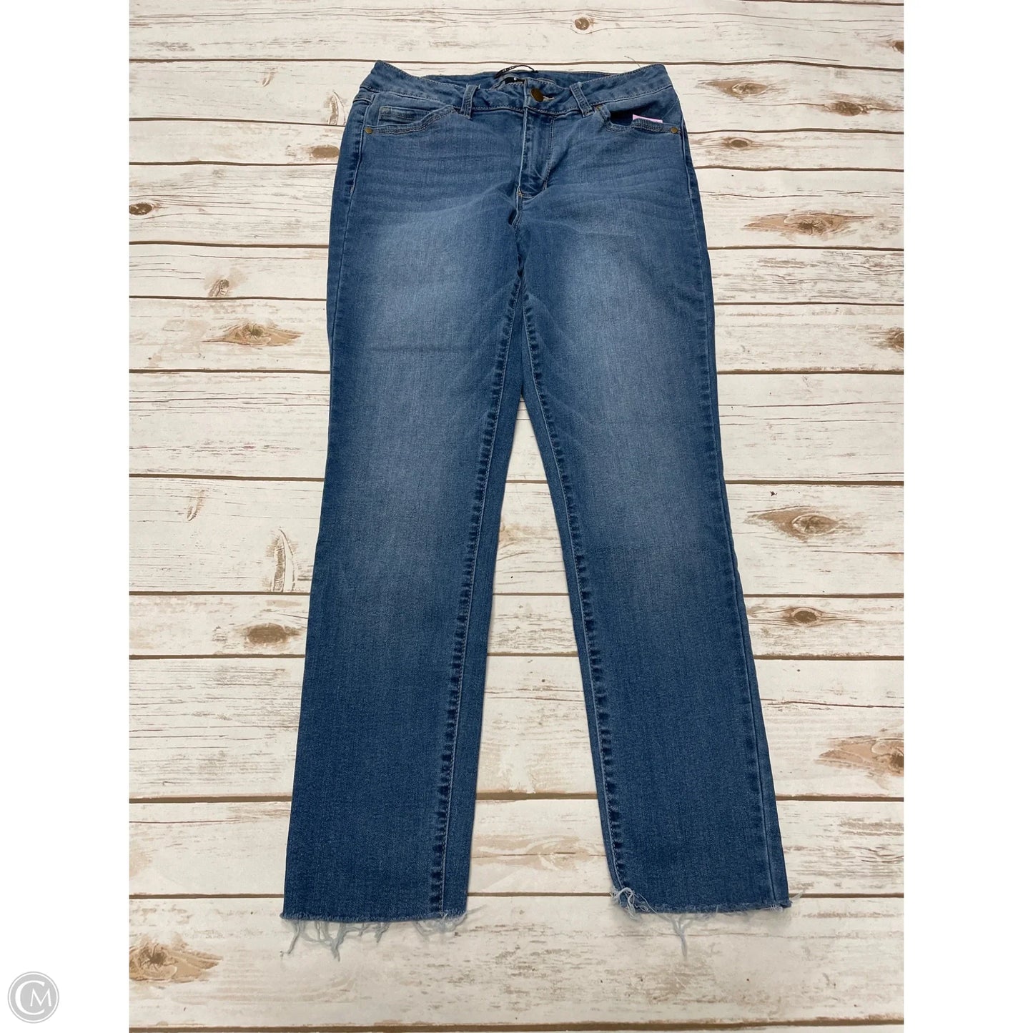 Jeans Skinny By D Jeans In Blue Denim, Size: 6