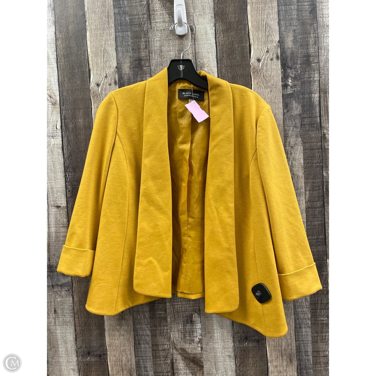Blazer By Evan-picone In Gold, Size: S
