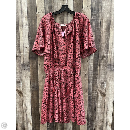 Dress Casual Midi By Oddi In Animal Print, Size: 2x