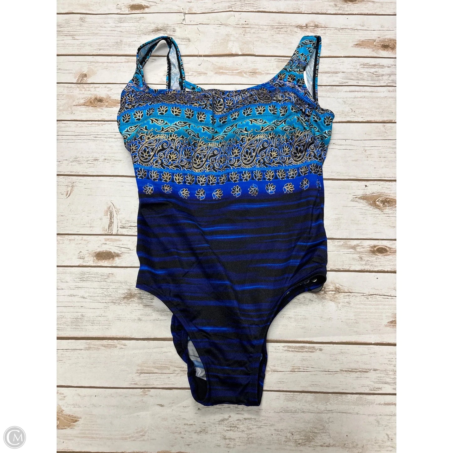 Swimsuit By Cme In Blue, Size: 14